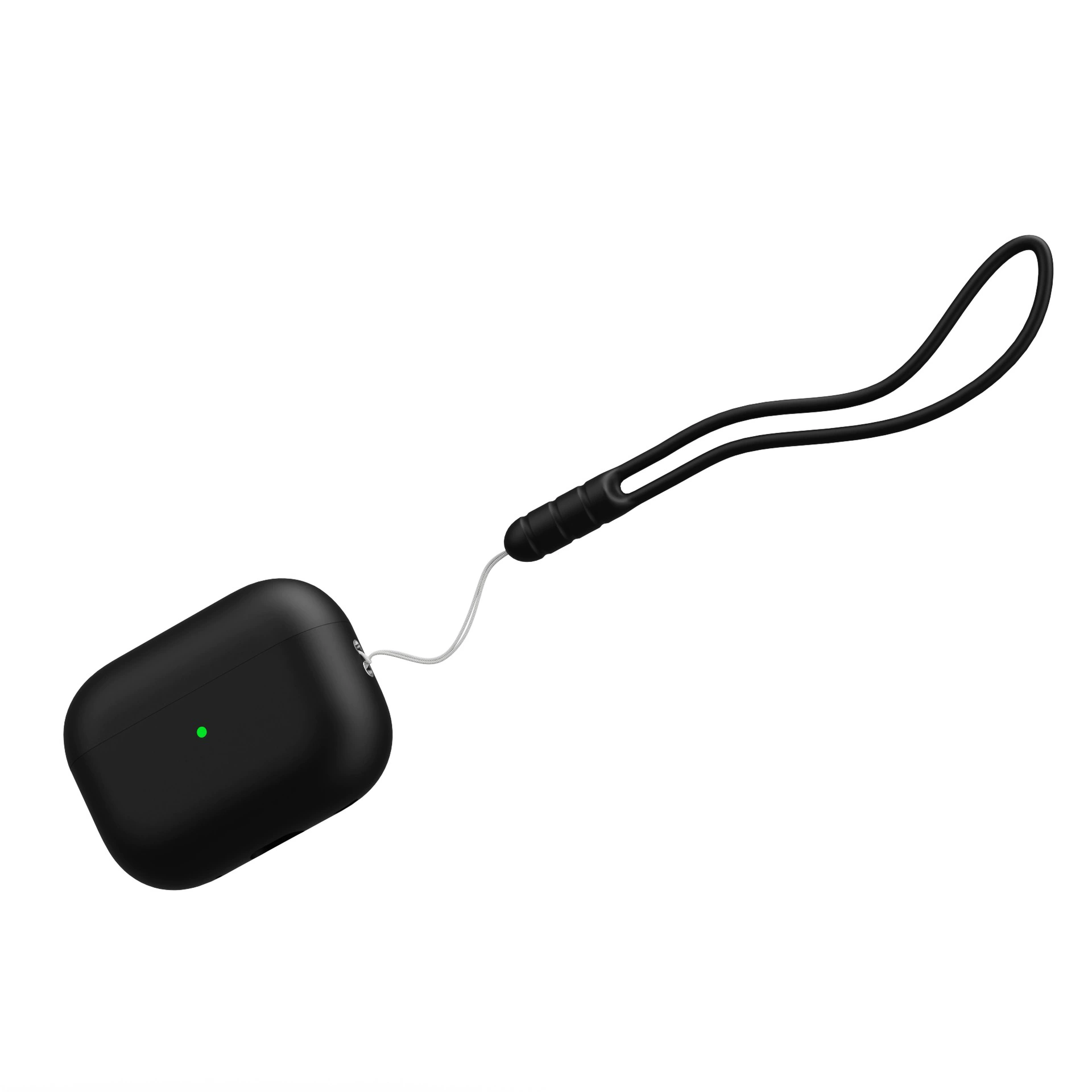 Подходит для Apple AirPods Pro2 Защитный чехол Apple AirPods PRO2 Силиконовая защитная крышка Добавить боковую
