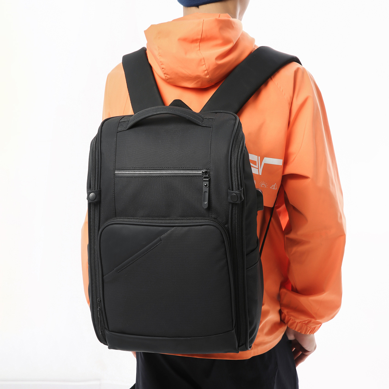 Waterproof Business Laptop Backpack For Men Simple Commuting Bag_voghion.com