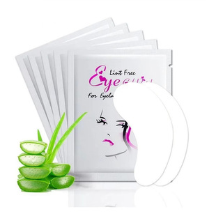 Wholesale Eyelash Grafting Eye Patches, False Eyelash Isolation Pads, Non-Woven Hydrogel Eyelash Eye Patches