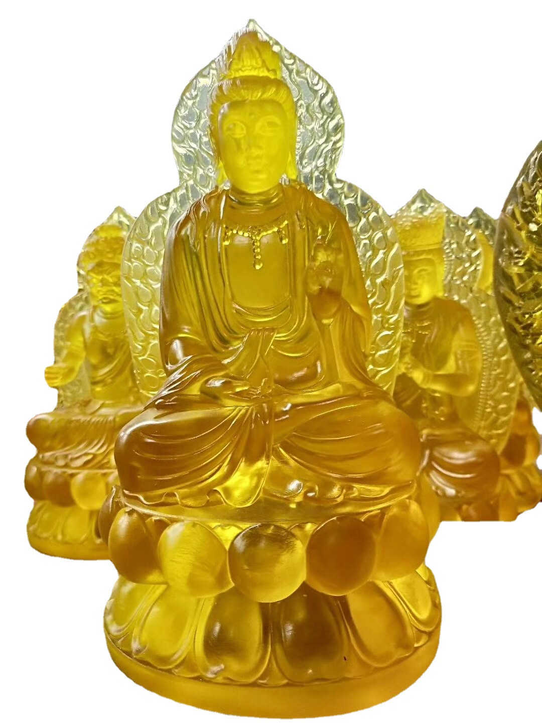 琉璃带背光八大守护神 生肖本命佛 寺院佛像 厂家批发|ms