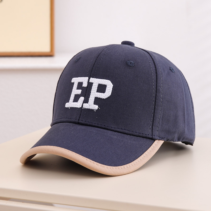 Sombrero de béisbol de primavera y otoño letras coreana para niños sombreros de boca de pato para hombres y mujeres sombreros de sombreros para bebés