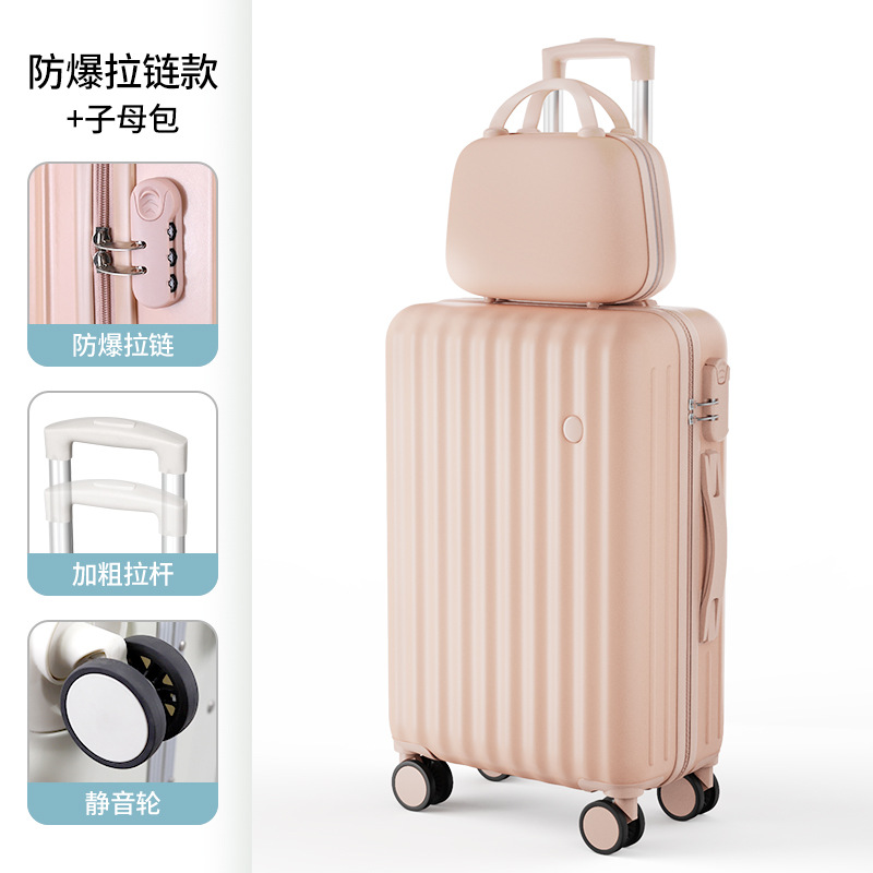 Una pieza de equipaje de entrega de 20 pulgadas caja de embarque de rueda universal 24 caja de equipaje de gran capacidad al por mayor