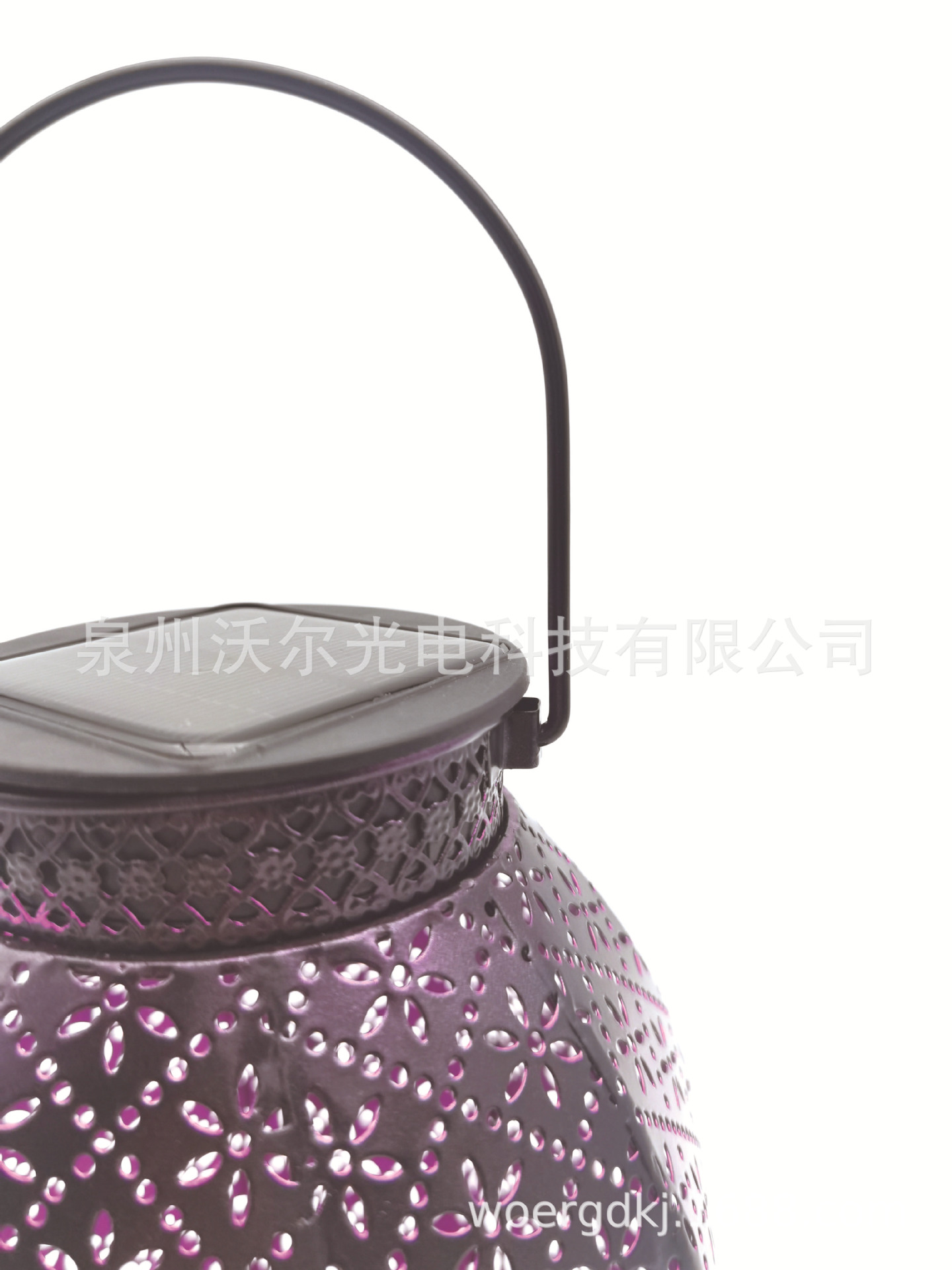 新品 亚马逊跨境LED镂空太阳能灯庭院装饰灯草坪灯挂树灯节日推荐