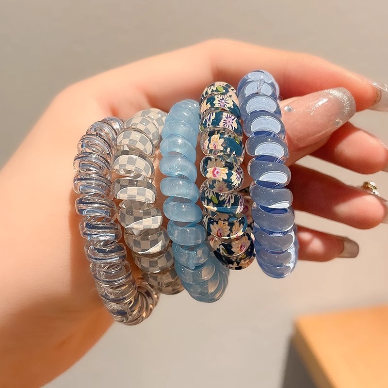 Verano cabello de alta calidad cable telefónico bucle de cabello cuerda de cabeza red 2025 nueva mujer de alta calidad correa de cuerda de cabeza