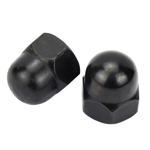 Black 304 stainless steel cap nut M3-M20 decorative nut cap nut DIN1587