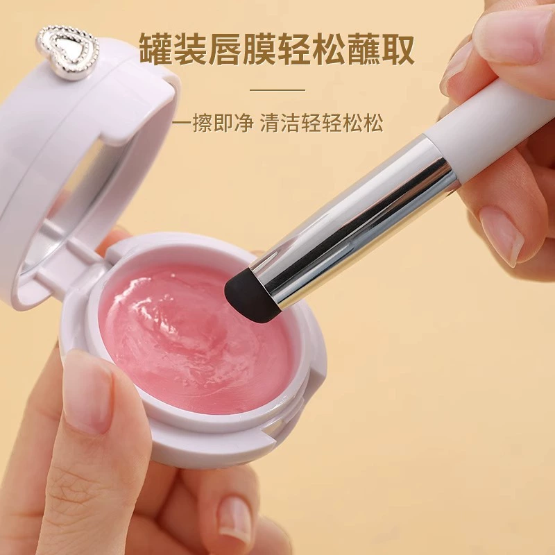 Ручной силиконовый маленький кисть для Concealer, помада, карандаш для губ