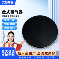 メーカー生産ディスク式曝気器汚水処理沈殿池曝気ヘッドディスク式細孔曝気ディスク