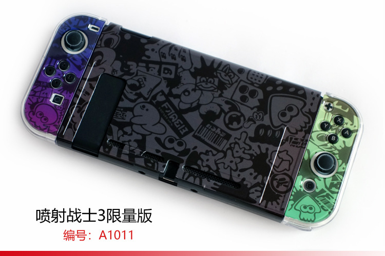 【一件】任天堂switch分体保護ケースゲームテーマカラーケース硬質保護ケース|undefined