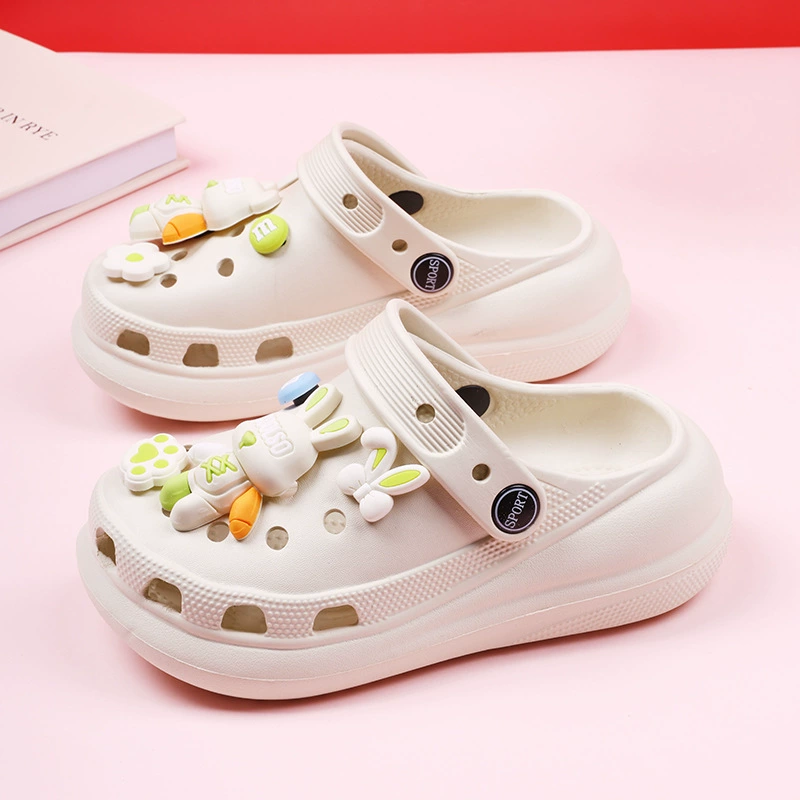 Детские пещерные туфли Летний интерьер нескользящие милые мультяшные тапочки для девочек повседневные детские носки на пляже холодные тапочки