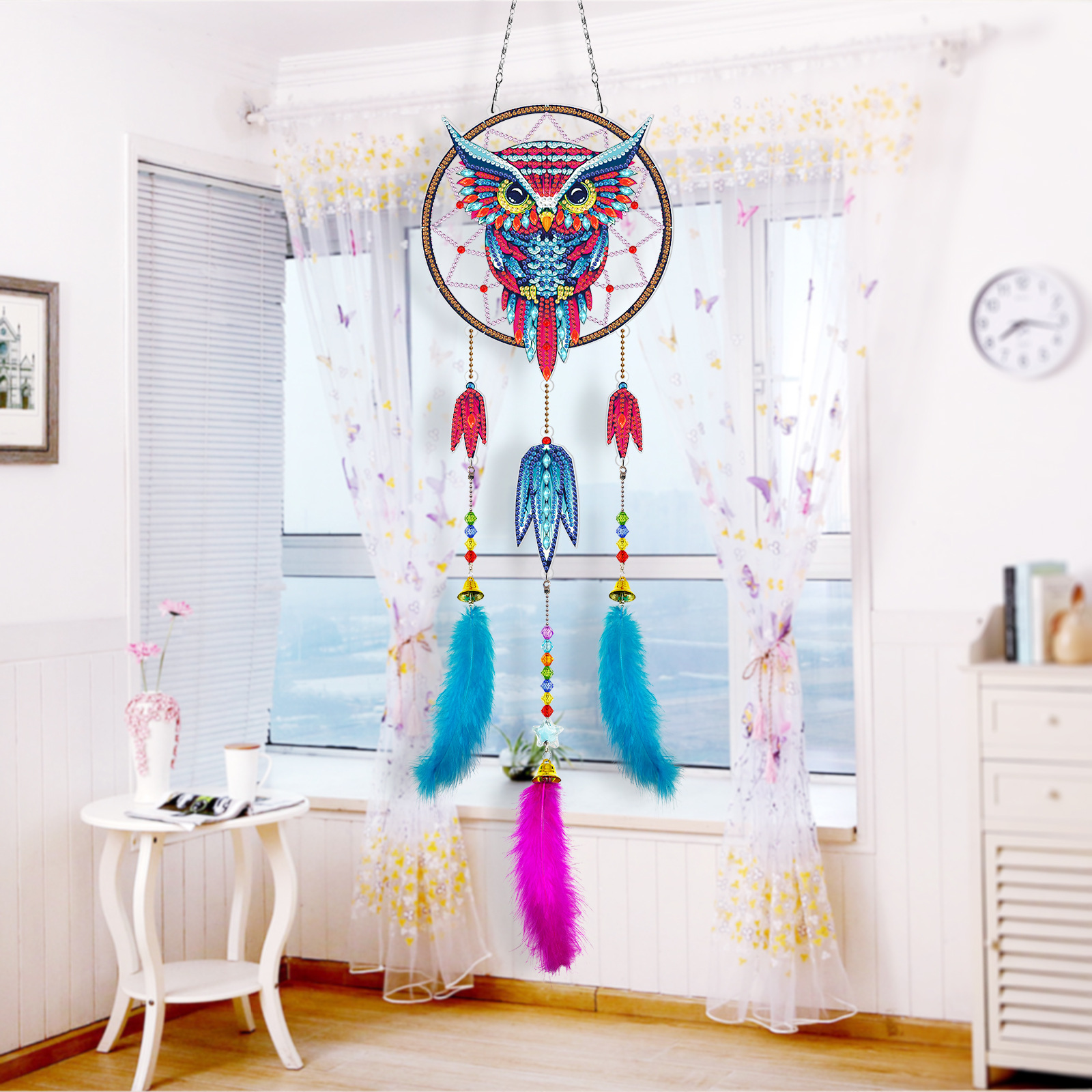 Pintura de diamantes Periféricos de captura de sueños de bricolaje Pintura de diamantes Adornos de diamantes Artesanía de diamantes brillantes Pintura de diamantes al por mayor