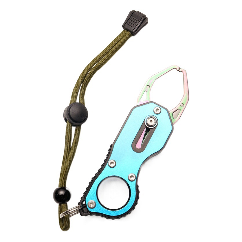 Portable mini fish control device stainless steel road sub-micro physical control fish pliers hook fish mouth clip fish clip fishing supplies