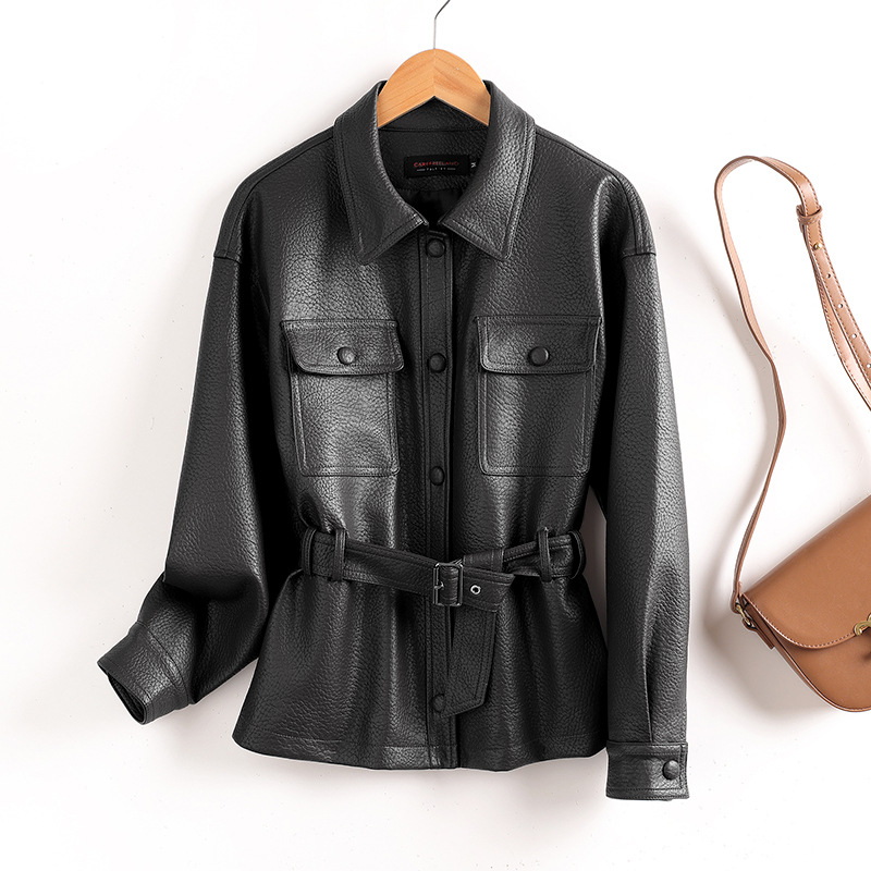 Black imported cotton sheepskin