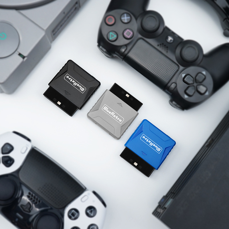 PS1/PS2 Mini BlueRetro Bluetooth Adapter Wireless Controller Converter Retro Game Console Adapter PS1/PS2 Mini BlueRetro Bluetooth Adapter Wireless Controller Converter Retro Game Console Adapter