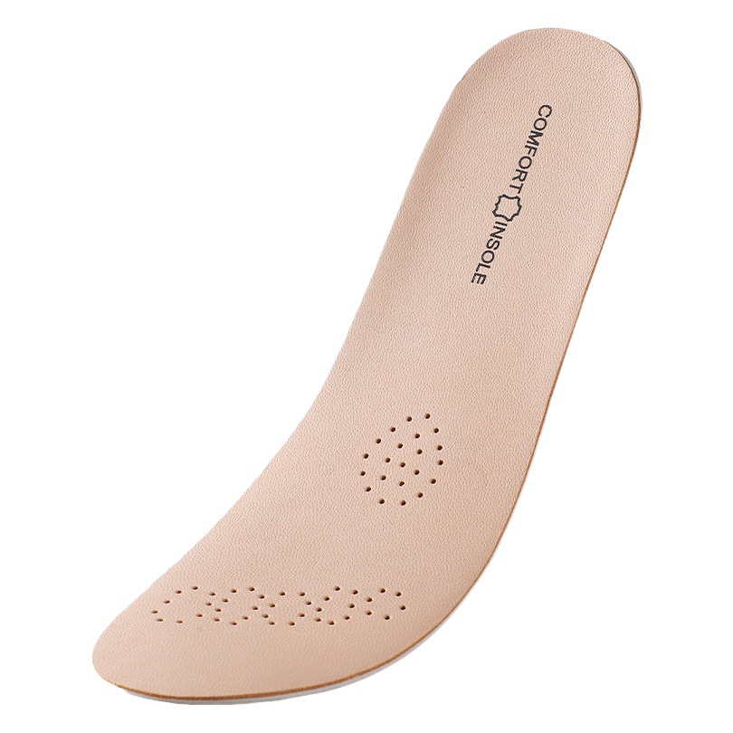 Cowhide Latex Shock-Absorbing Insoles Are Super Soft and Won'T Make You Tired after Standing for a Long Time. They Are Sweat-Absorbent, Anti-Odor, and Have a "Stepping on Poop" Feel for Men. They Are Breathable for Women in Summer