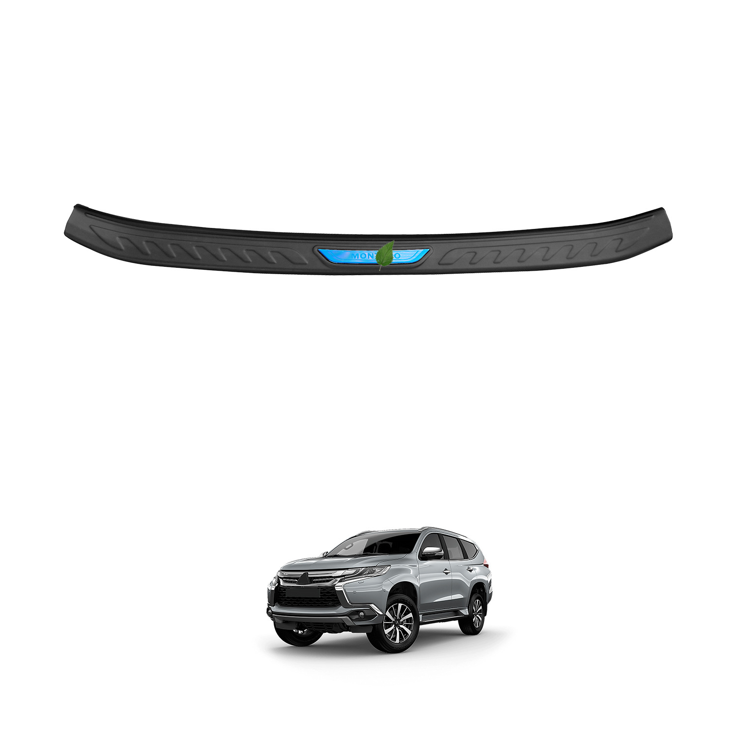 TXR adecuado para Mitsubishi Montero sport protector trasero modificación del automóvil protector exterior accesorios de Bumper Guard