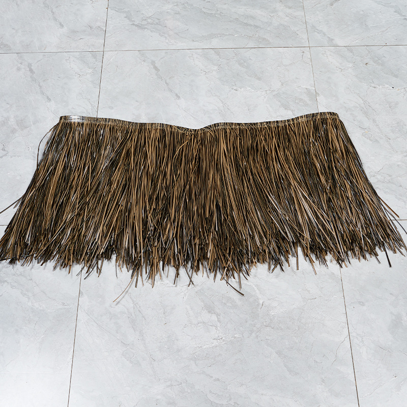 Тонкие полоски мертвой травы смешанного цвета【1m * 0.5m】