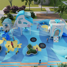 幼儿园整园滑梯规划设计儿童主题乐园户外大型非标无动力游乐设备