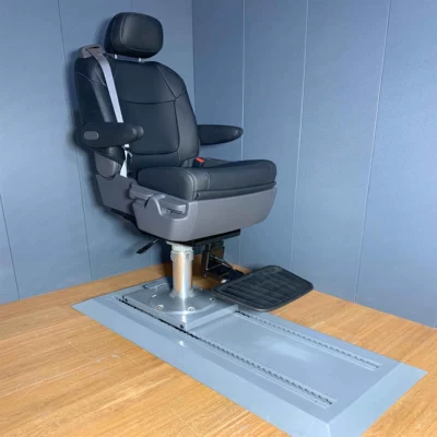 Other vehicle seats seat, ship's wheelhouse seat, sea - black-pneumatic-lift-track-model