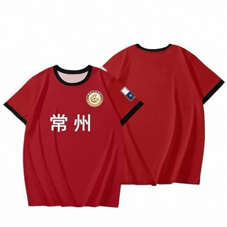 2025江苏城市足球联赛南京球衣  足球服 短袖足球t恤球男女款