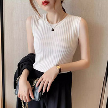 马甲打底背心女内搭夏季新款外穿紧身冰丝针织衫上衣修身吊带女装