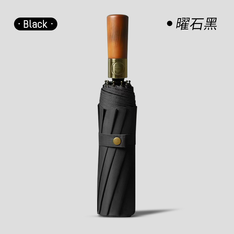 自動傘 24 ボーンビニール日焼け止め UV 日傘折りたたみハイエンドダブルボーン日傘卸売|undefined