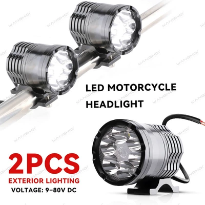 Motorcycle headlights, headlights: external light, flash beam spotlight