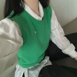 女式针织衫;毛衣;女式马甲