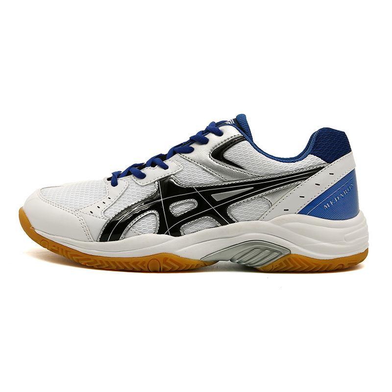 Zapatos de bádminton profesionales para hombres y mujeres zapatos de entrenamiento de pareja zapatos de voleibol profesional clásicos ventilados suela Oxford antideslizante