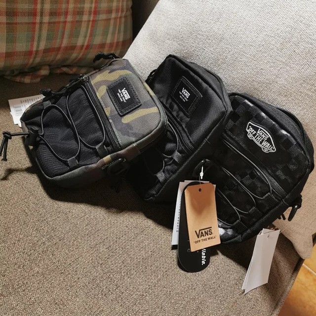 V @ NS Vance Men's and Women's Messenger Bag Single Shoulder Camouflage Checkerboard Small Bag Mobile Phone Bag