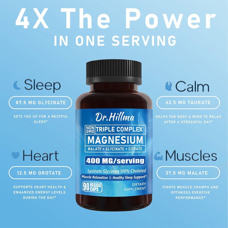 Triple Magnesium Complex三重镁硬胶囊苹果酸镁柠檬酸镁甘氨酸镁|undefined