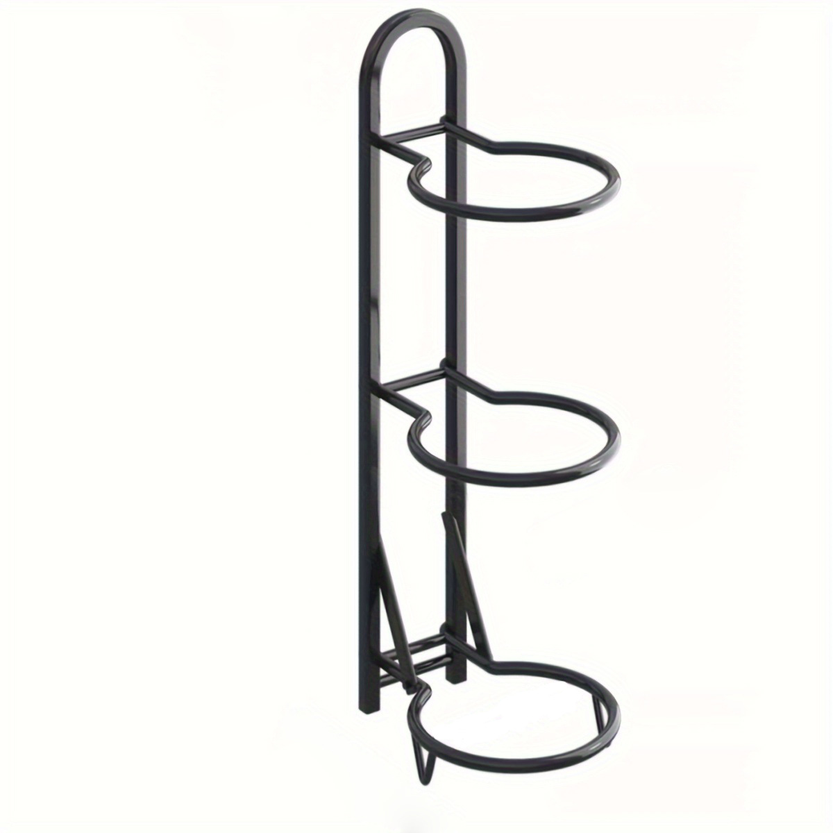 Estante de almacenamiento de pelotas multifuncional sin perforaciones para el hogar, estante de almacenamiento doméstico simple de varias capas para comercio exterior, estante de almacenamiento de baloncesto