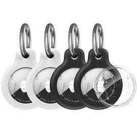 适用于苹果airtag2保护套 定位器保护壳TPU全包防水AirTag2保护套