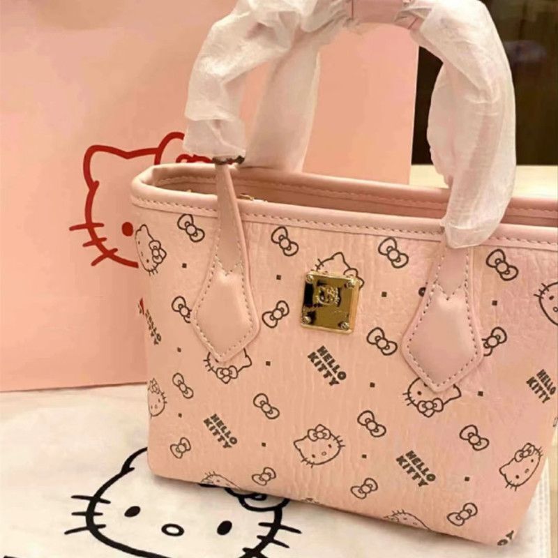 HelloKitty凯蒂猫菜篮子系列托特包2025新款手提包斜挎单肩包女|undefined