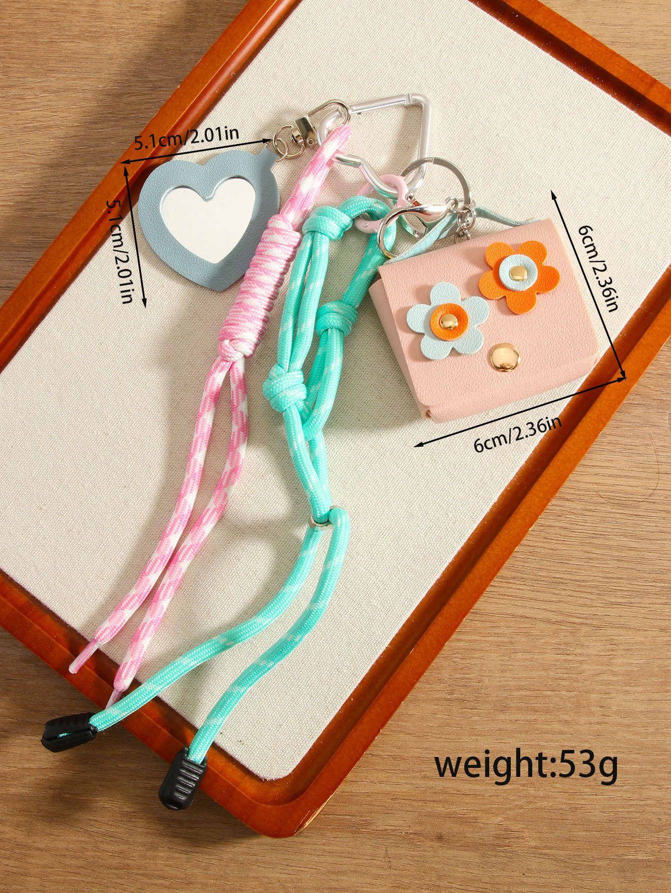 1 Pieza Todas Las Temporadas Cuero Sintético Bolso De Mano Colgante De Bolsa display picture 2