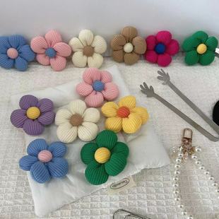 New Korean version of three-dimensional cotton corn kernels DIY knitted fabric clothing bag accessories hair accessories souvenirs