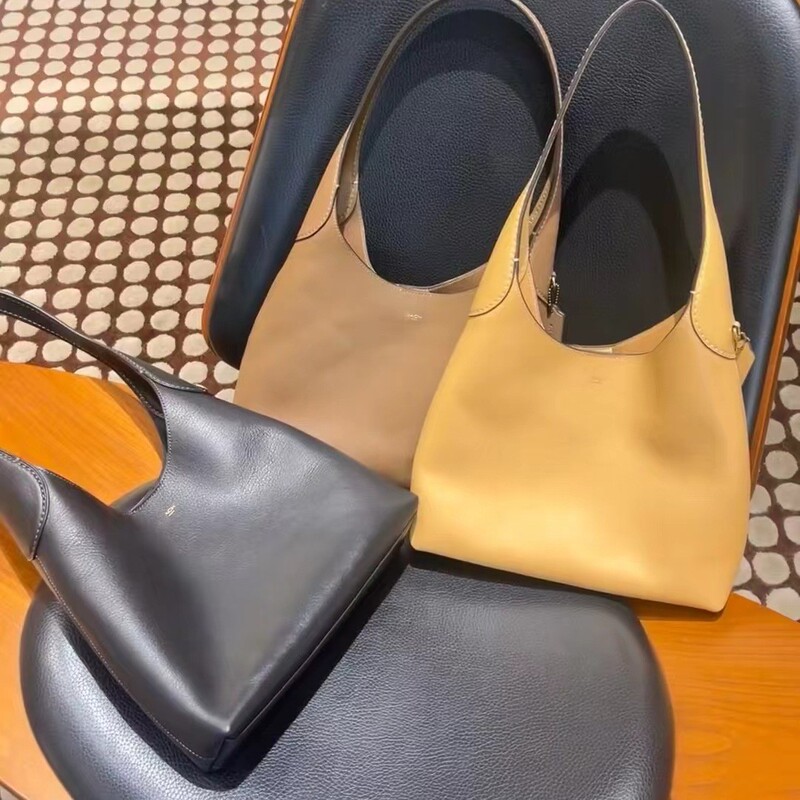 Kou 2024 Autumn and Winter New Brooklyn hobo Shoulder Bag Handbag Simple Large Capacity Tote Bag for Women