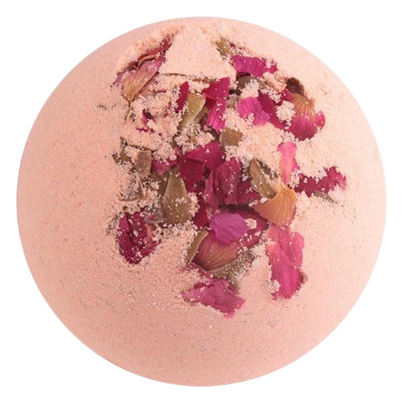 Joyous розовая розовая пузырьковая бомба воздушная пузырьковая бомба Эфирное масло пузырьковый шар для ванны увлажняющая пузырьковая бомба Амазонка