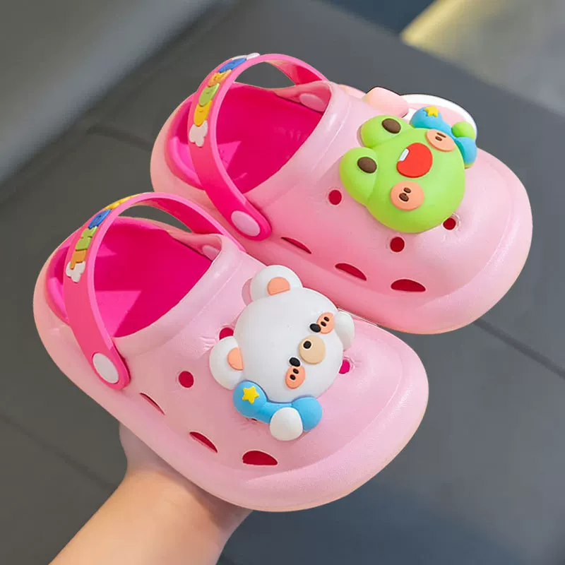 Детские летние тапочки, нескользящая пляжная обувь, горка для мальчиков, обувь для дома