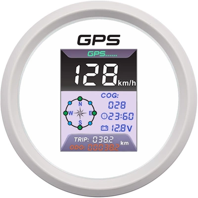 Voltage Multi-Function Meter, Universal for – automobile instrument - white-frame-white-background