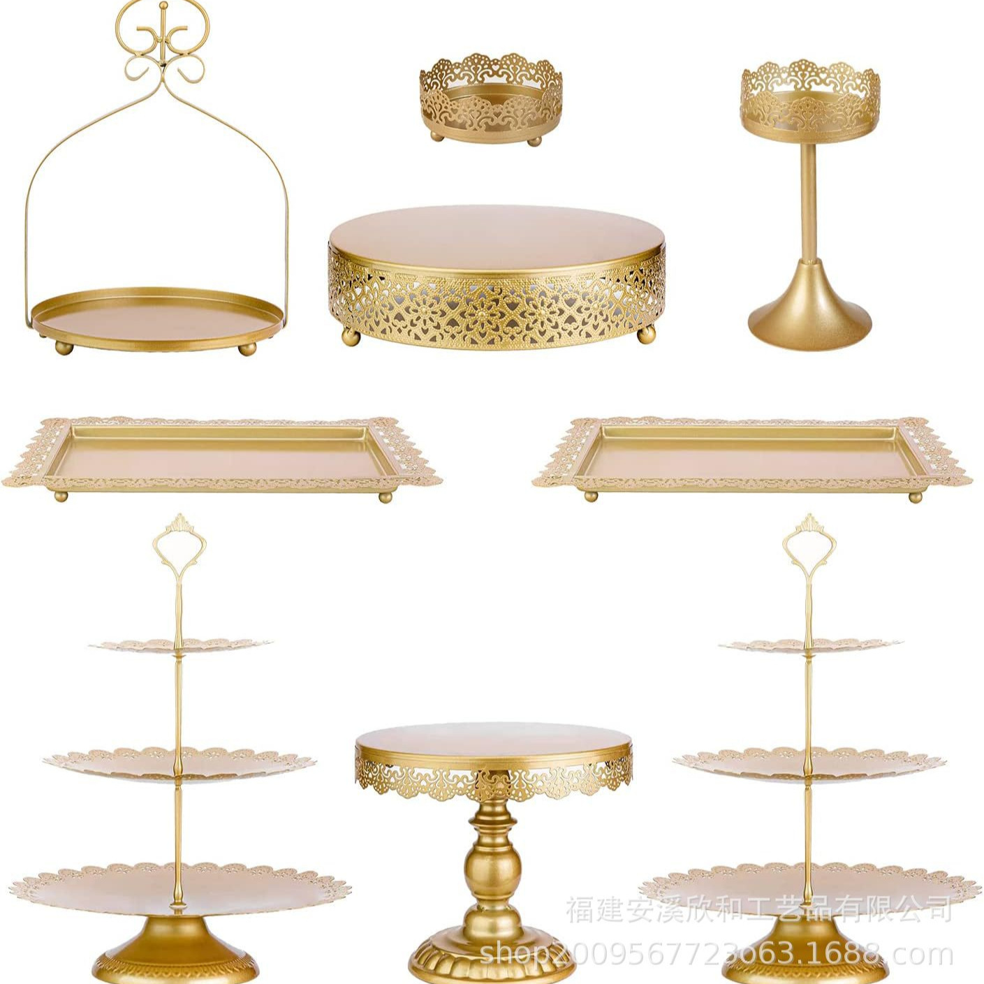 Tabla de postres estante de exhibición estante de pasteles de postre bandeja de pasteles de comida fría estante de mesa de descanso estante de té de la tarde estante de refrigerio