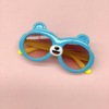 Children's fashionable glasses solar-powered suitable for men and women, cartoon sun protection cream, sunglasses, new collection, UF-protection