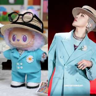 һ����������������LABUBU��־��GD���b�n��ϵ��ͬ��߶�17cm����