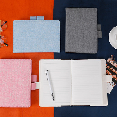 Manufactor Customize new pattern Notepad customized Imitation leather Pen Holder Card package design Simplicity
