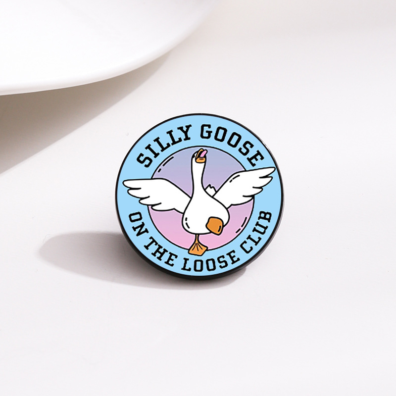 10g Weight Brooches Classification Holiday, Daily Occasion Alloy Material Animal, Letter Pattern Unisex Gender Cute Style Cute Pin Animal Letter Alloy Unisex Brooches 4