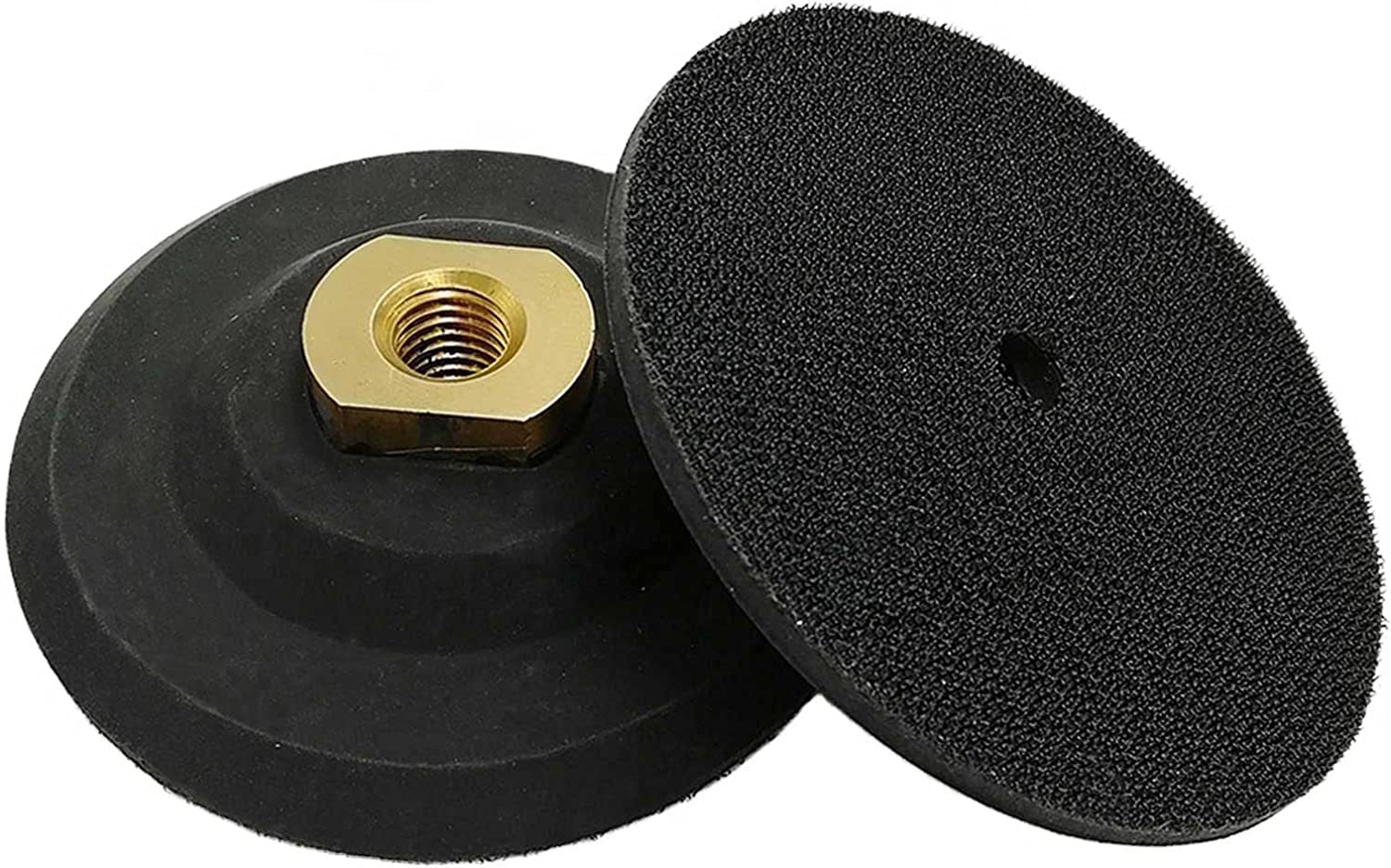 싱글 4 인치 5/8-11 고무 디스크