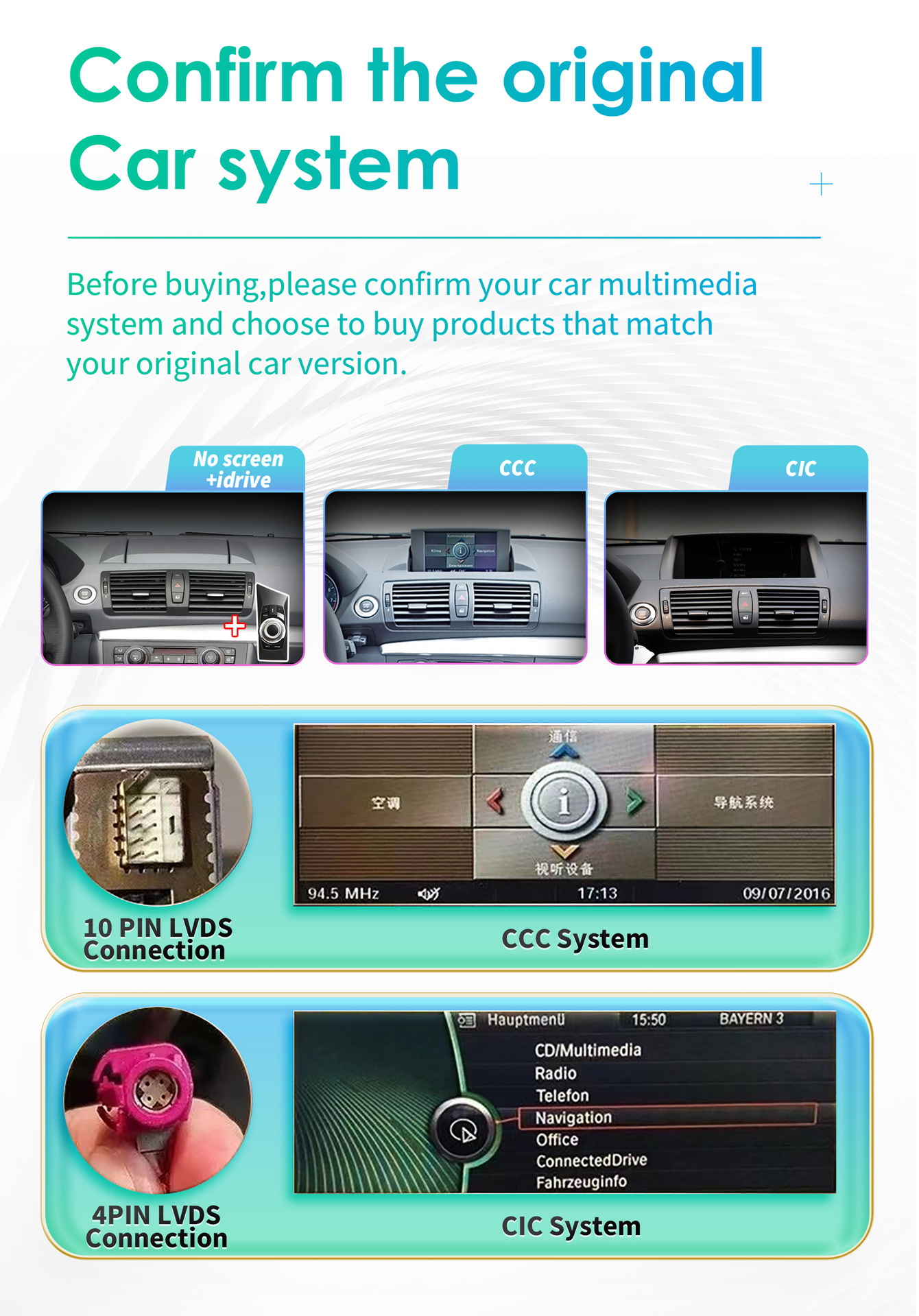 10.25inch Android Large Screen Suitable for 06-12 Bmw 1 Series E88 E82 E81 E87 Car Navigator