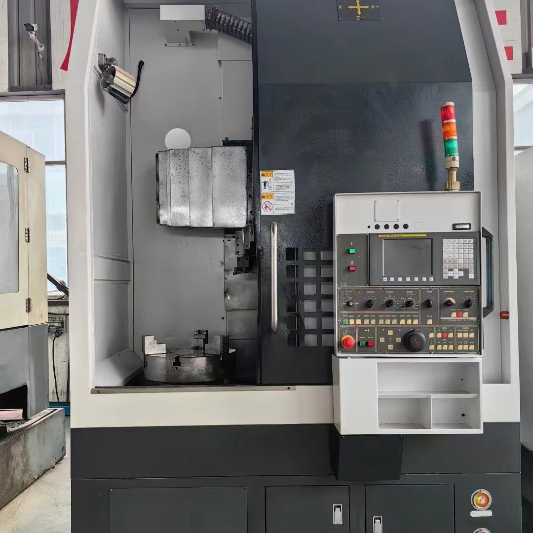 出售油机YV-500E数控立式车床发那科Oi-TD系统切削直径550