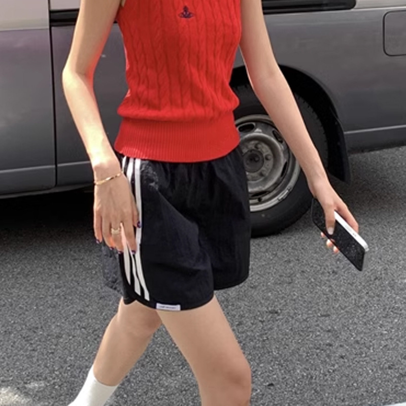 Fashion catcher! Adi Wear Quick-drying Waterproof Comfortable Skin-friendly Casual Sports Shorts Women's Summer Korean-style Loose