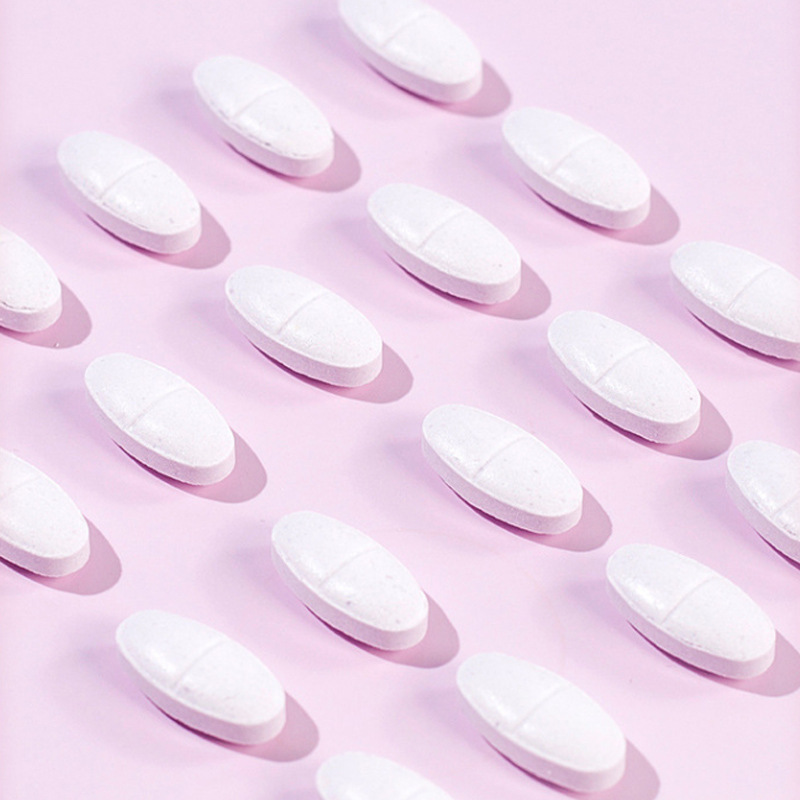 阿膠燕窩膠原蛋白壓片糖果 批發小分子精華膠原蛋白肽咀嚼片代發