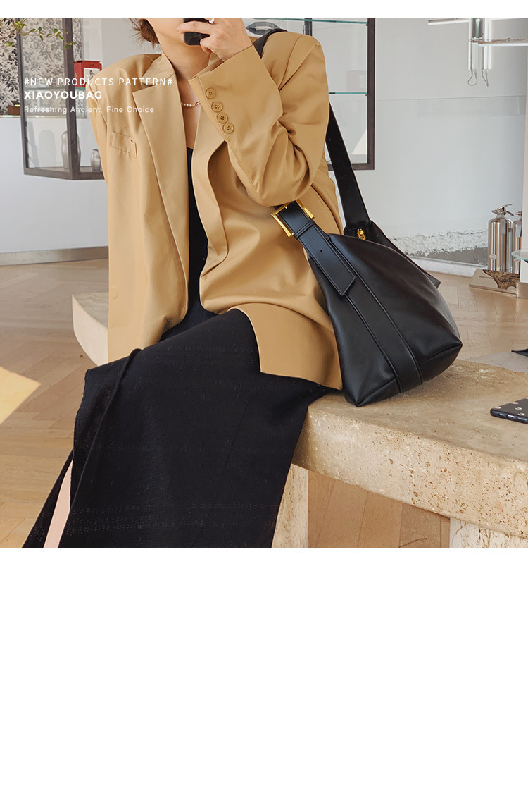  Soft Collapse Izjemno preprost Wind na eno ramo Big Small You Home Vsestranska moda za delo in delo Novo veliko_voghion.com